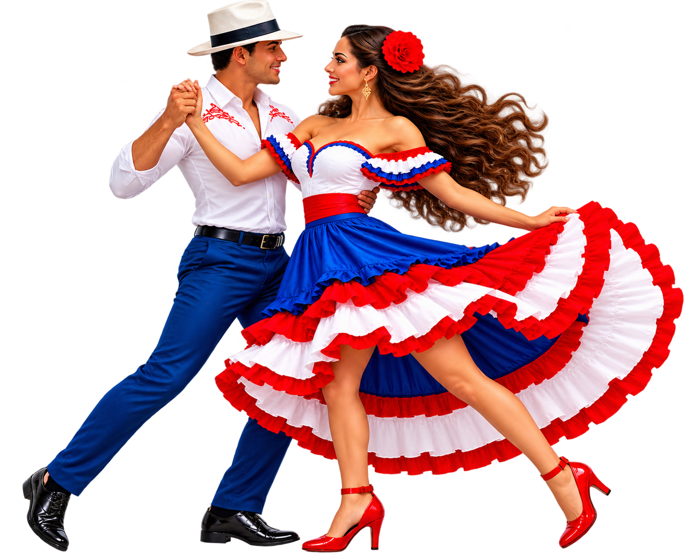 Pareja bailando bachata